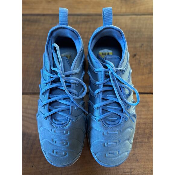 Nike Air Vapormax Plus Work Blue Cool Grey 924453 402 Mens Size 7.5 - Picture 6 of 12